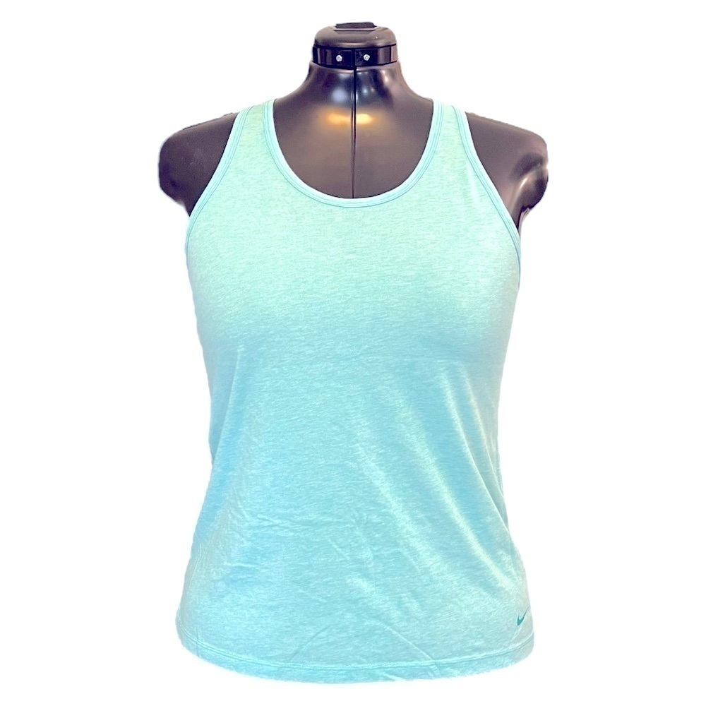 Nike Dry Fit Racer Back Tank Top in Tuquoise